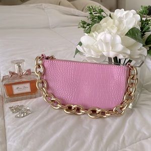 Missguided pink mini handbag